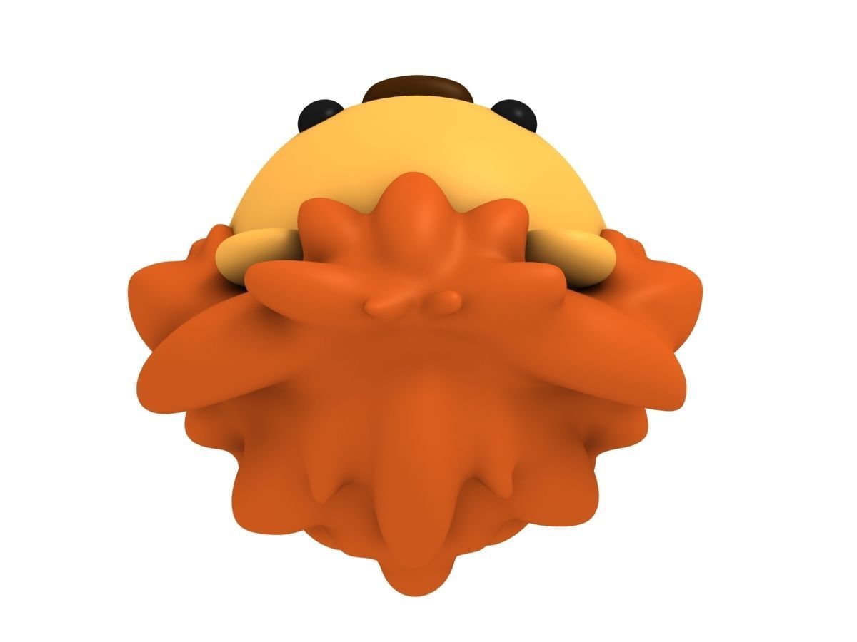 Rigged Lion 3D model_9