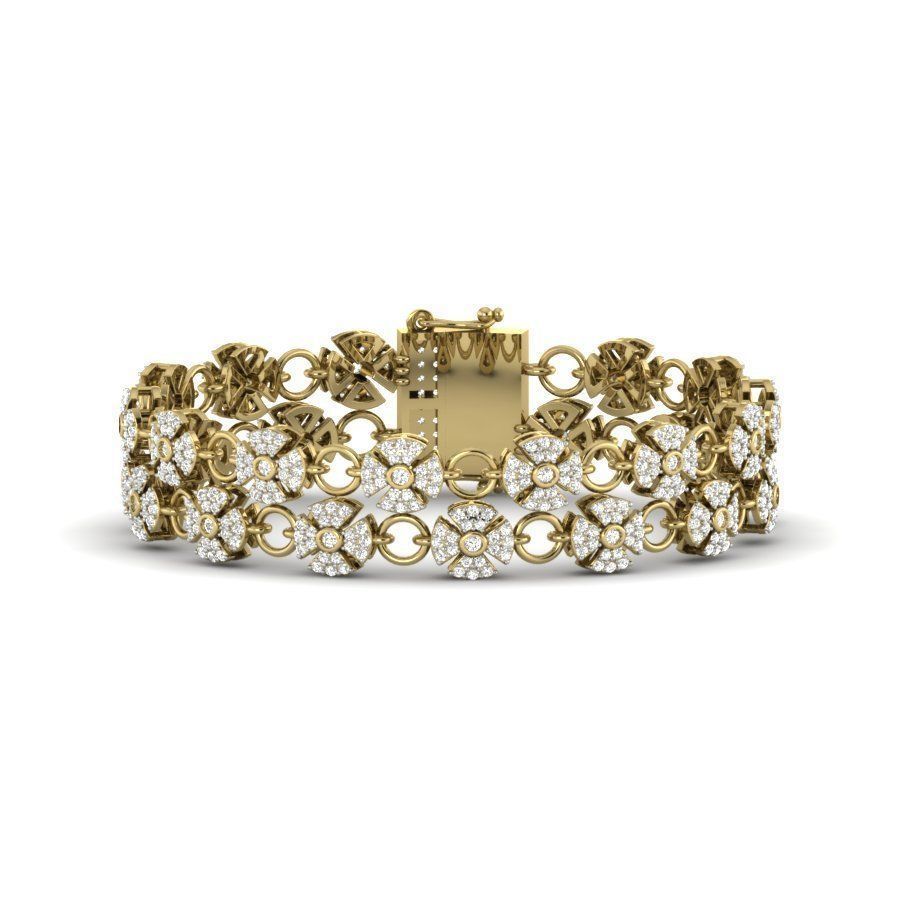 Women bracelets 3dm stl render detail 3D print model 3D print model_3