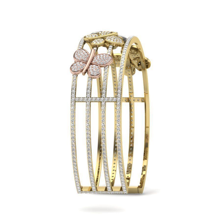 Women bracelets 3dm stl render detail 3D print model 3D print model_3