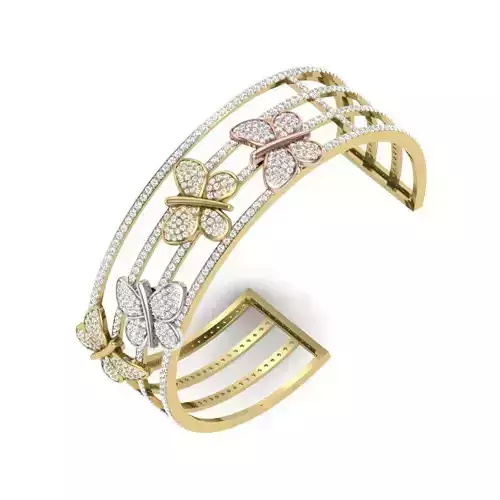 Women bracelets 3dm stl render detail 3D print model 3D print model