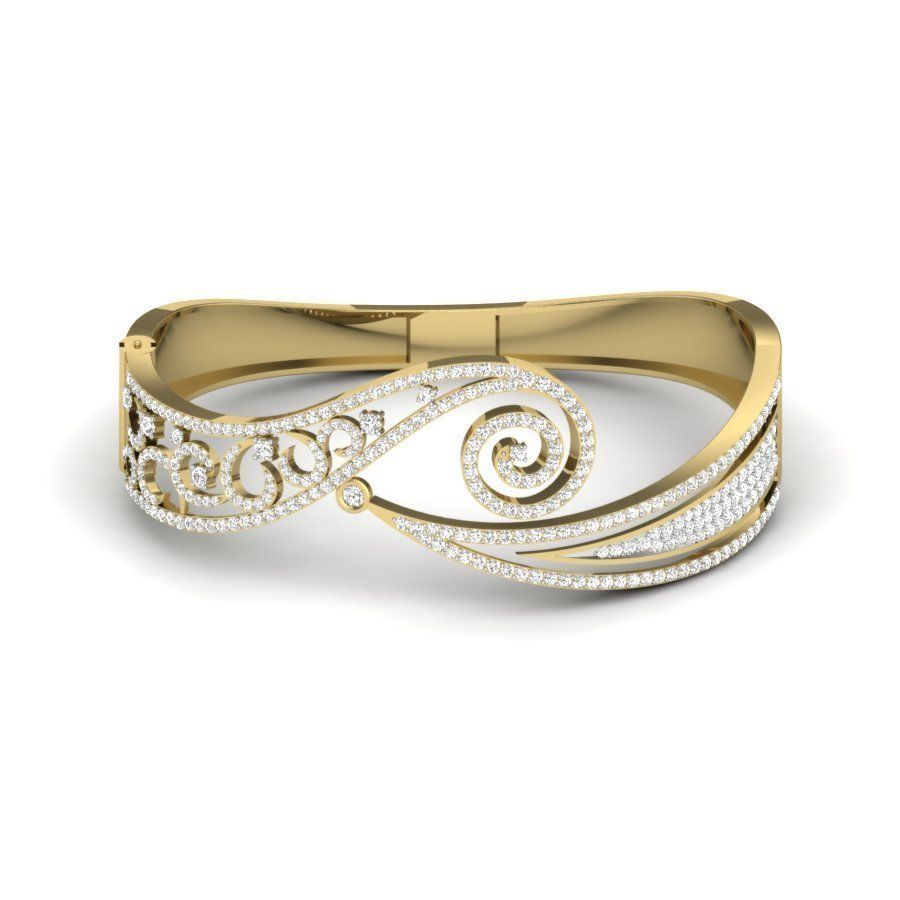 Women bracelets 3dm stl render detail 3D print model 3D print model_2