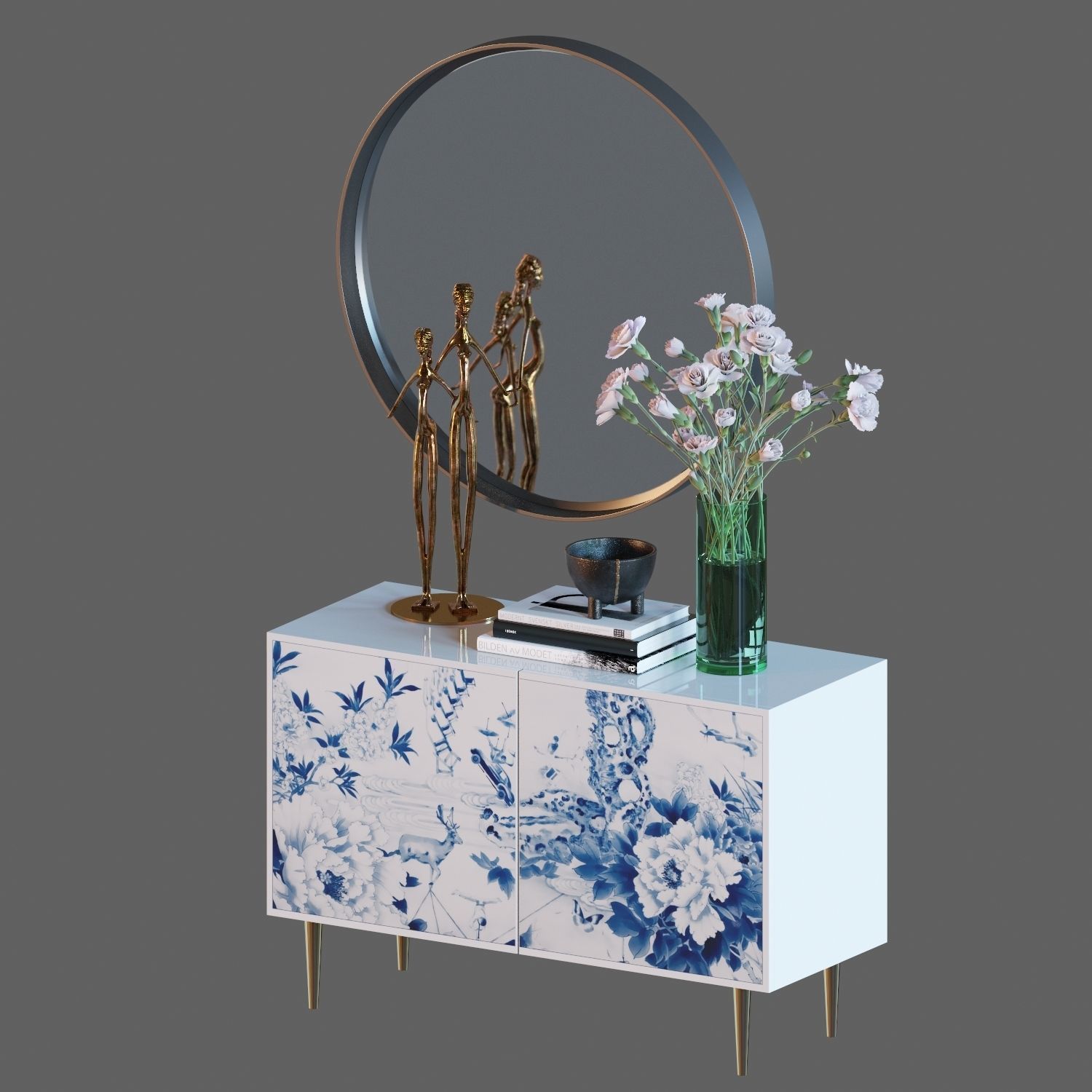 Scandinavian set 009  3D model_5