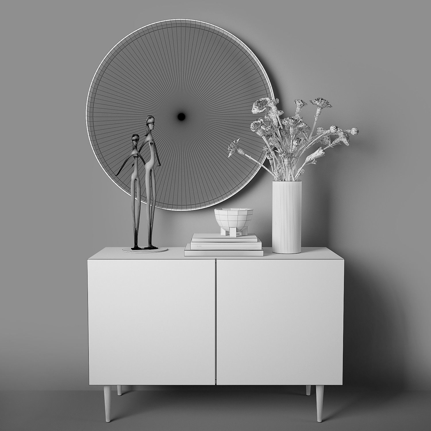 Scandinavian set 009  3D model_10
