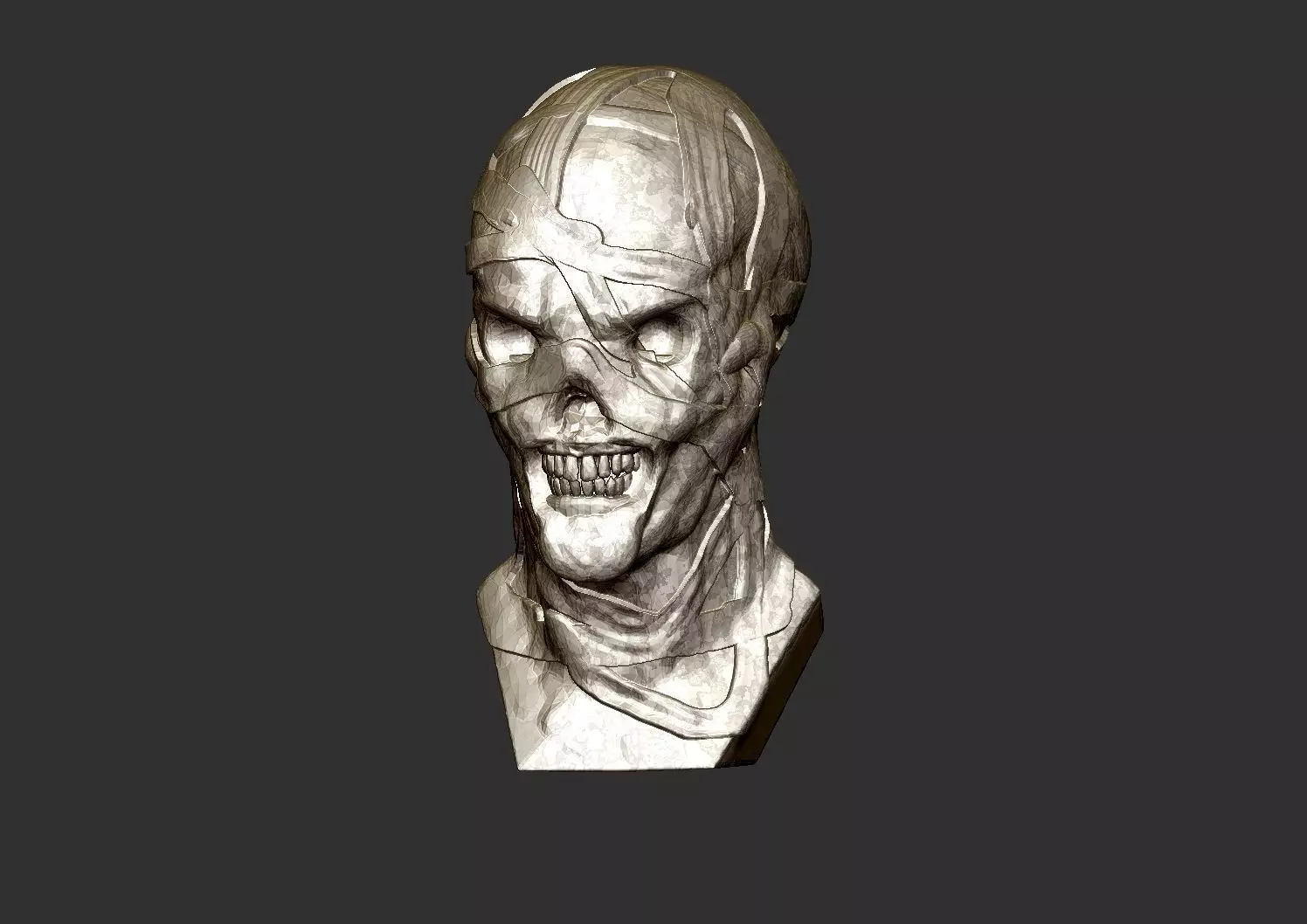 Mummy Bust 3D print model