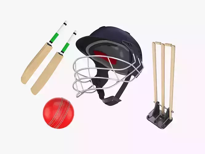 Cricket Collection bat stand 3D model