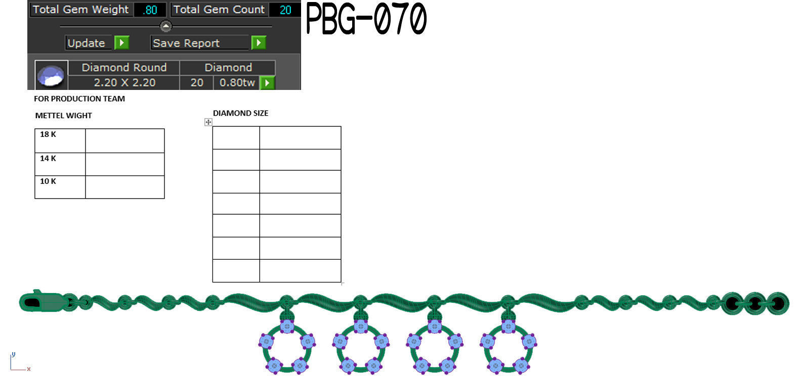 Kids bracelets 3dm stl render detail 3D print model 3D print model_4