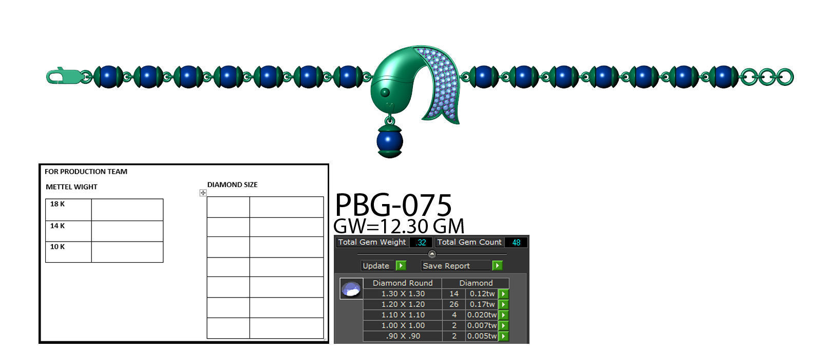 Kids bracelets 3dm stl render detail 3D print model 3D print model_3