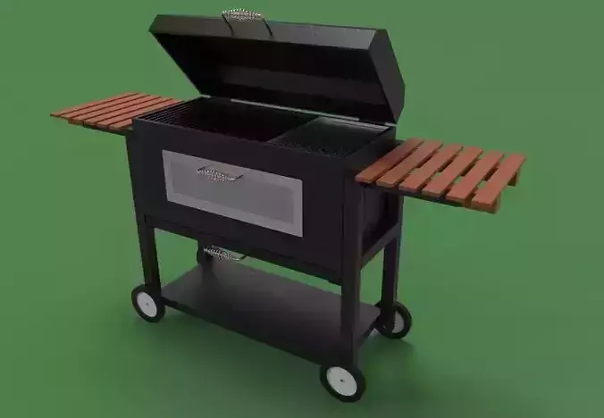 BBQ grill 3D model