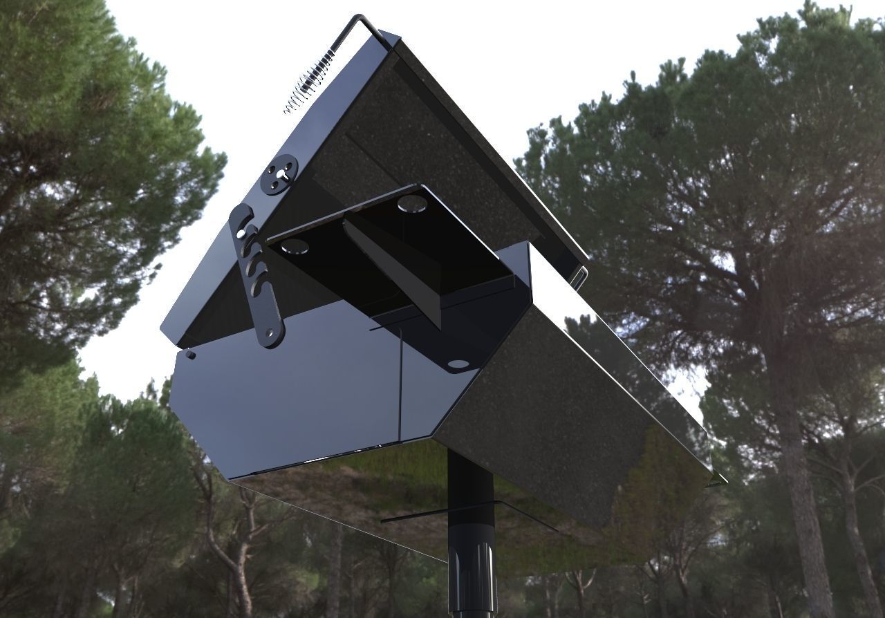 Large Bbq Grill 3D model_3