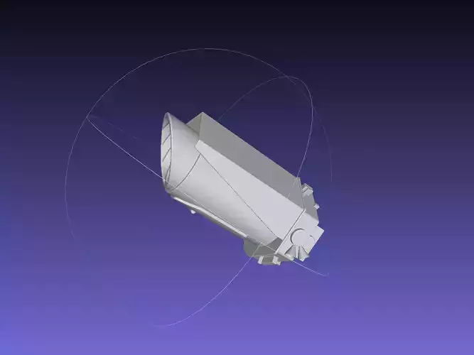 Kepler Space Telescope Printable Miniature 3D print model