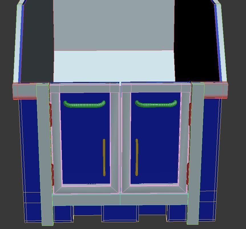 Skip Bin 15 Cubic Metres Free 3D model_5