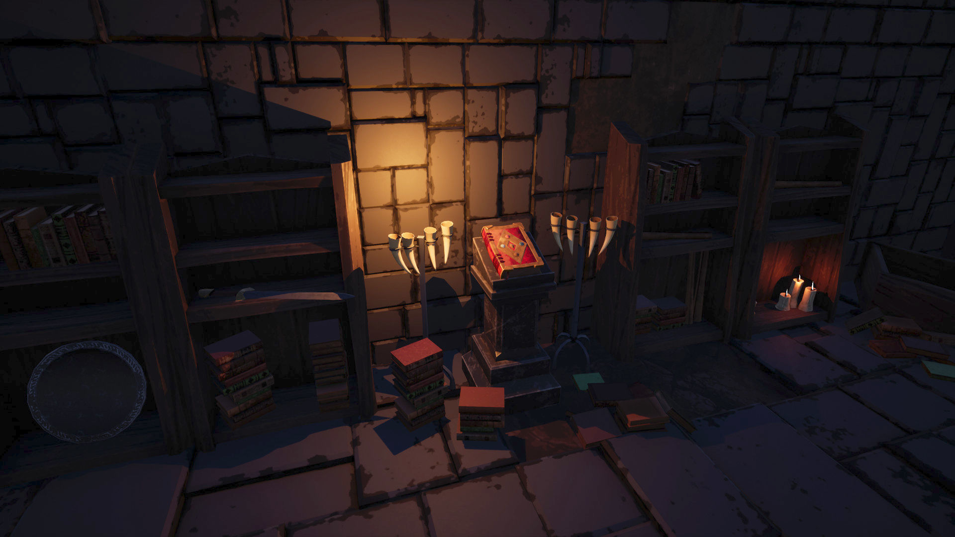 UE4 - Medieval Stylized Dungeon Pack Low-poly 3D model_6