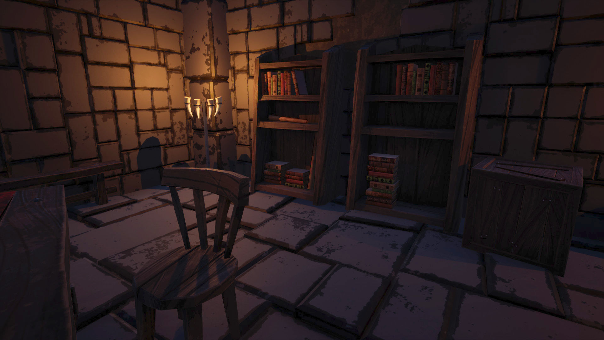 UE4 - Medieval Stylized Dungeon Pack Low-poly 3D model_5