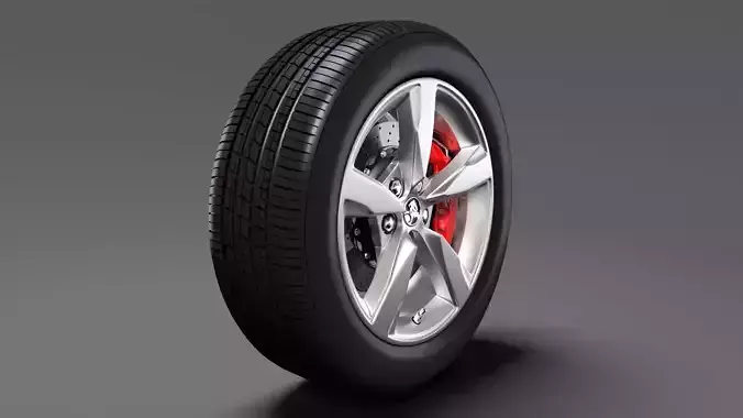 Holden Commodore SV6 2017 wheel 3D model