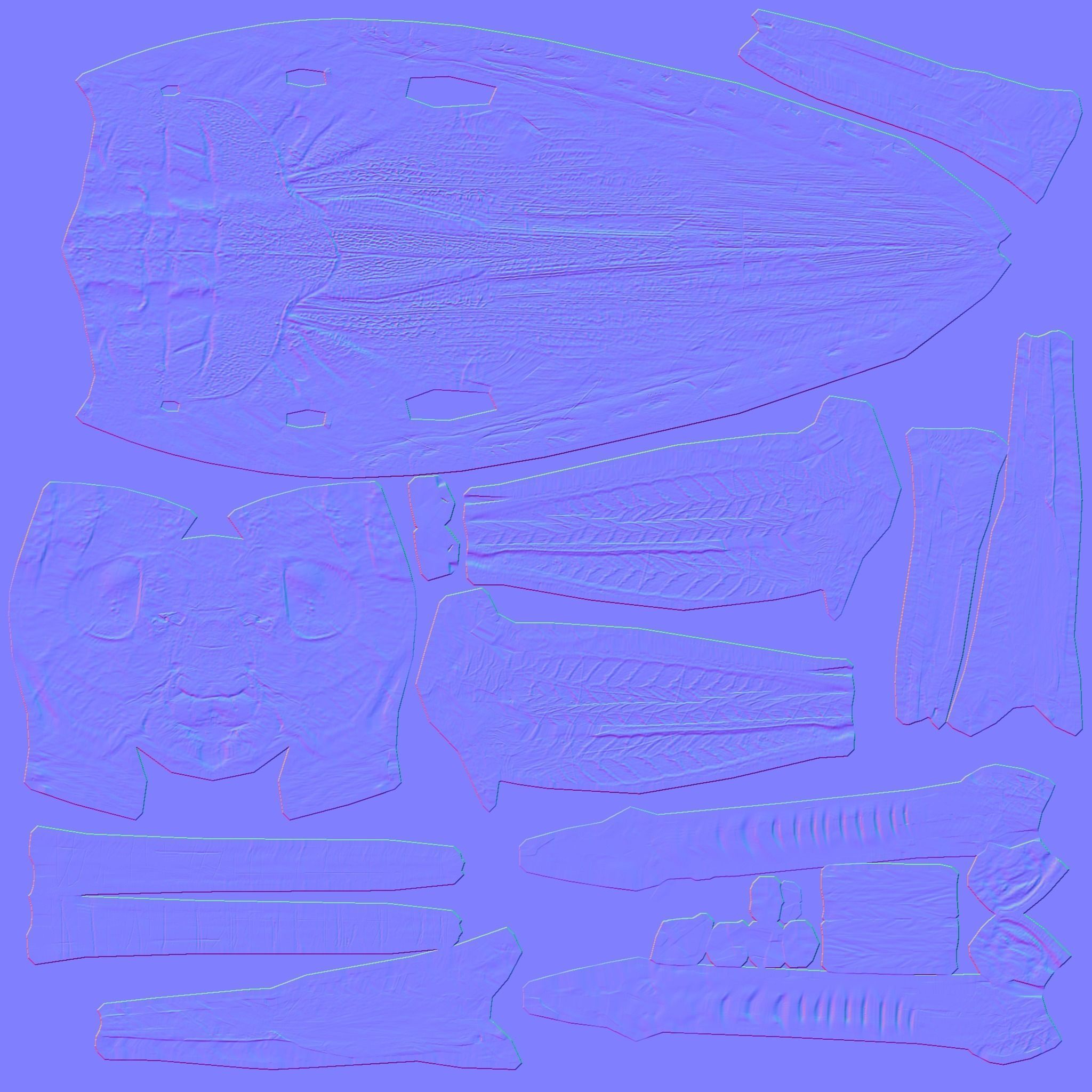 Grasshopper Low-poly 3D model_9