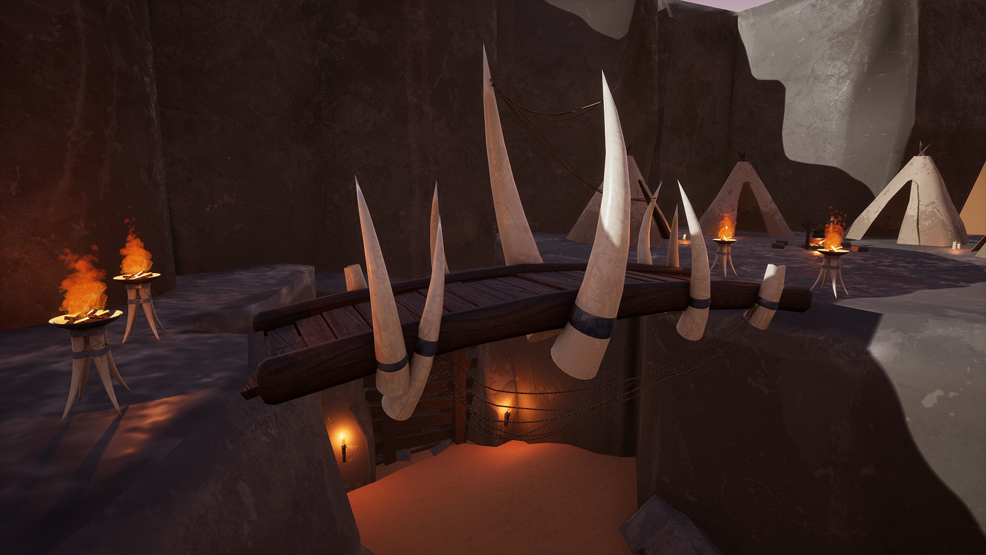 UE4 - Stylized Orc Village Low-poly 3D model_18