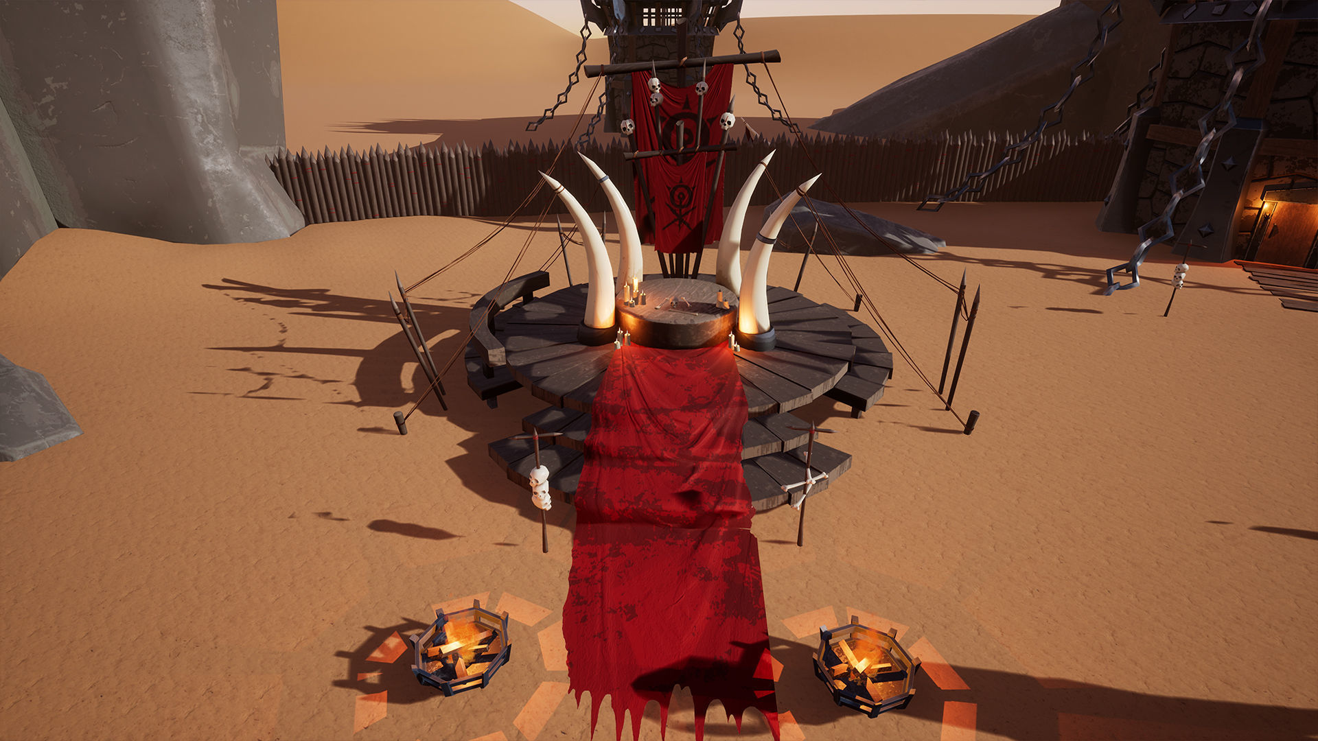 UE4 - Stylized Orc Village Low-poly 3D model_7