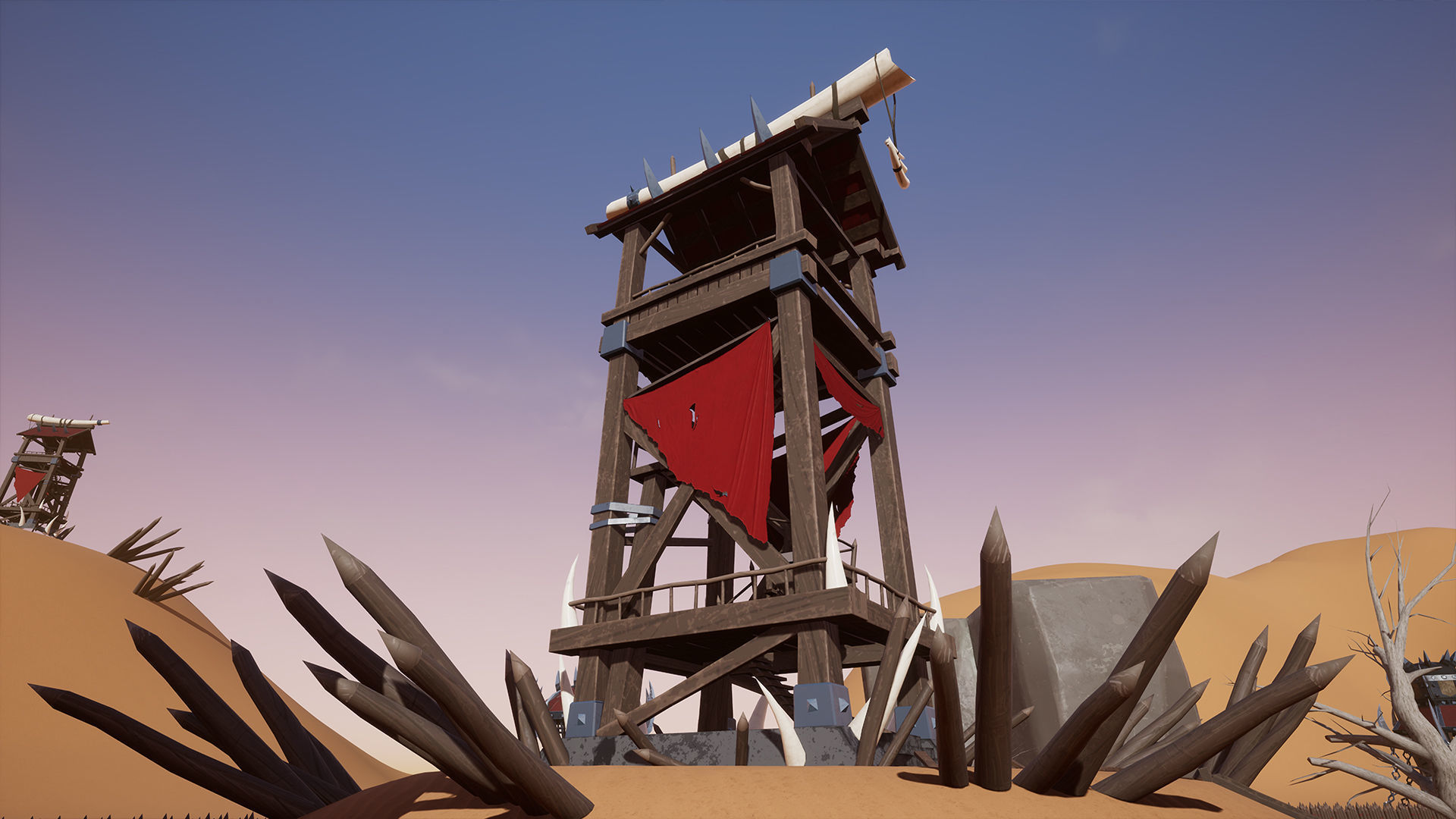 UE4 - Stylized Orc Village Low-poly 3D model_13