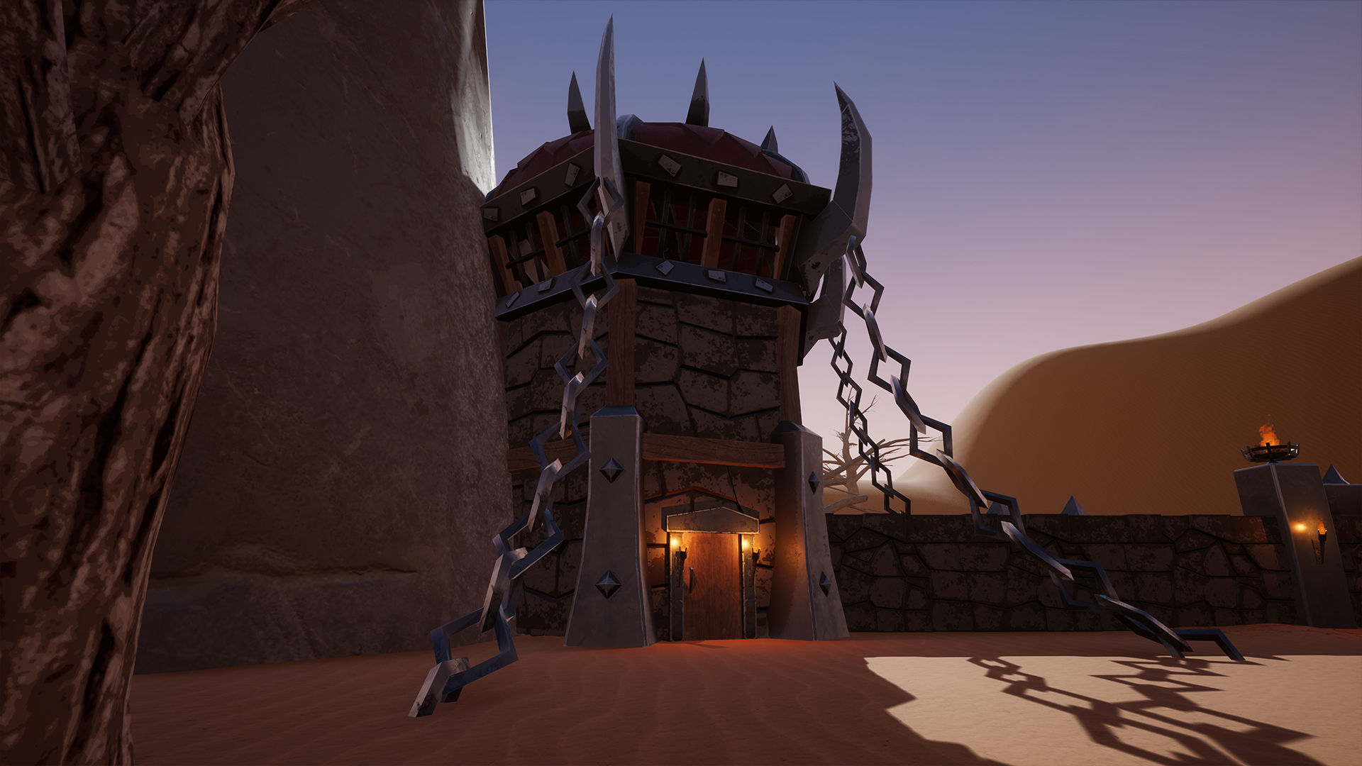 UE4 - Stylized Orc Village Low-poly 3D model_4