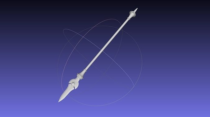 Shield Hero Spear Hero Spear Printable Model 3D print model