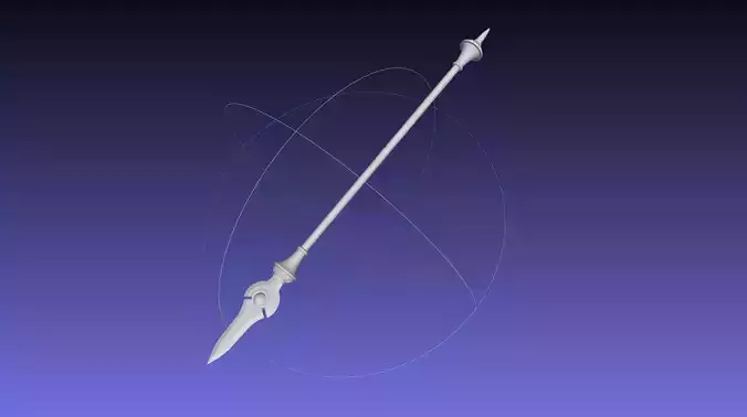 Shield Hero Spear Hero Spear Printable Model 3D print model
