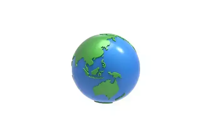 Earth Globe 3d model  3D model