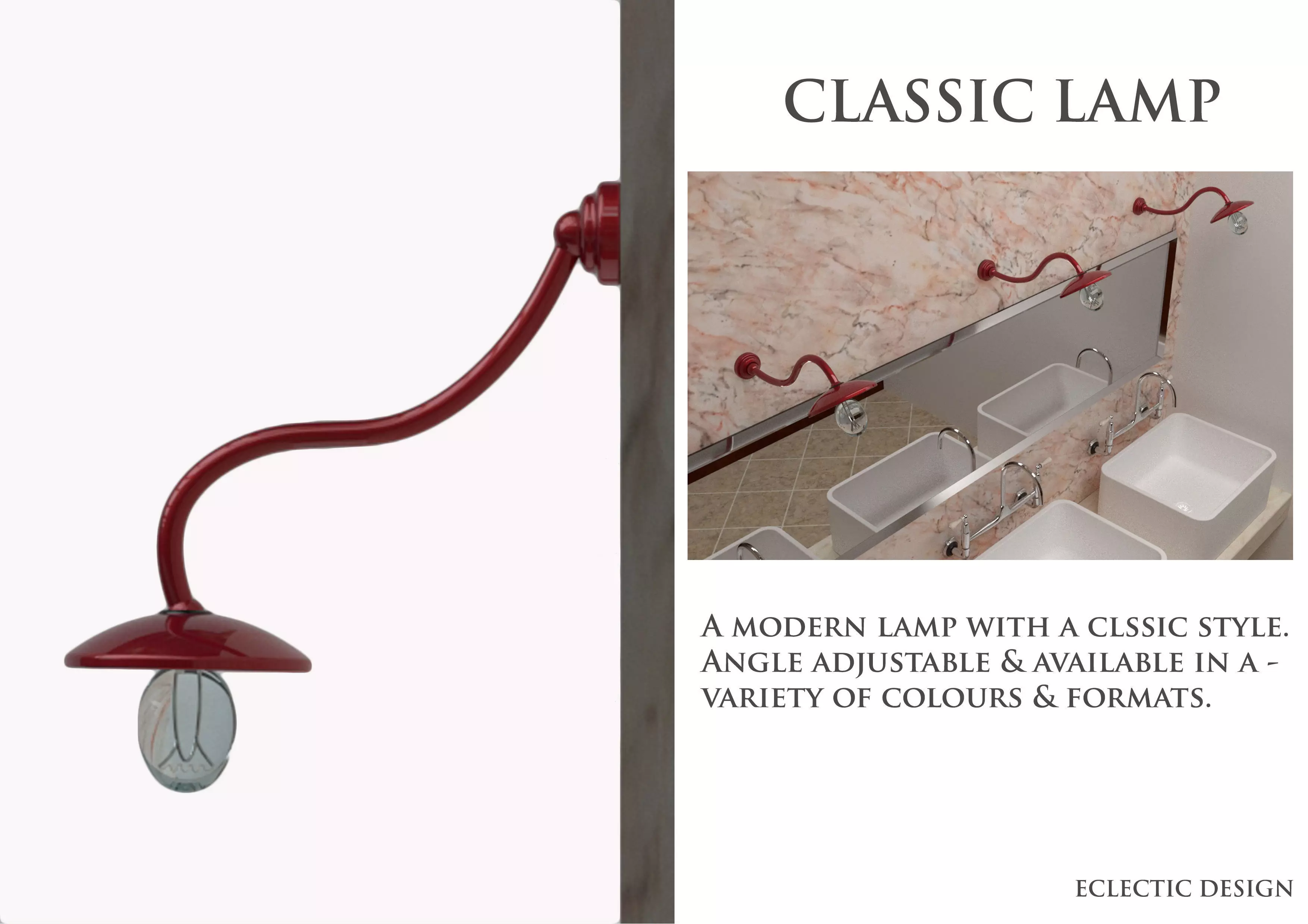 Classic Style Lamp Free 3D model