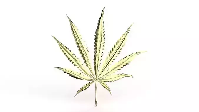 3D 9 Leaf Hemp 3D print model