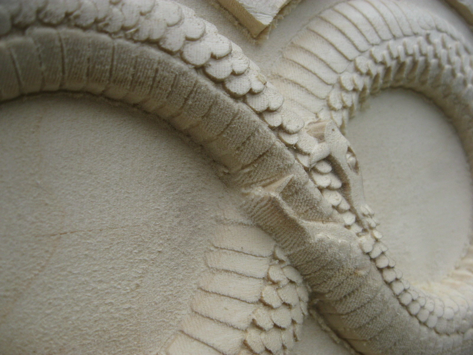 Infinity ouroboros pendant 3D print model_11