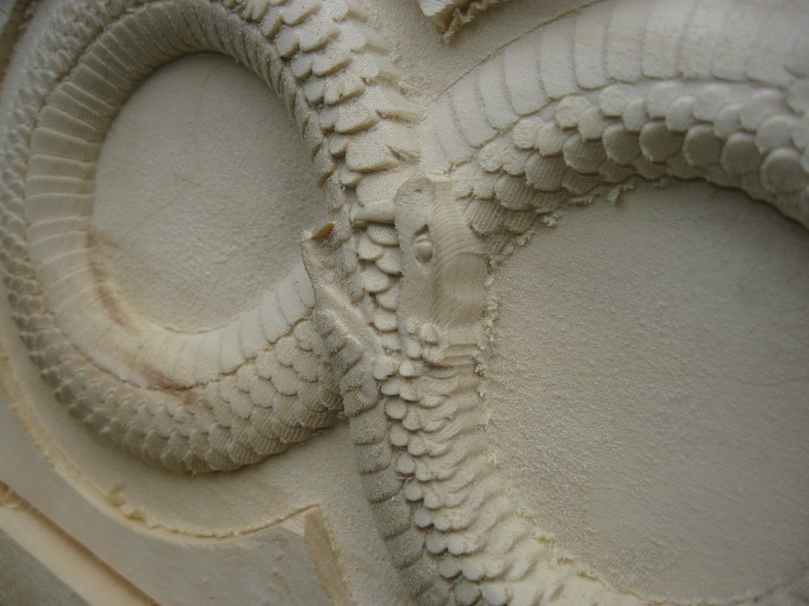 Infinity ouroboros pendant 3D print model_10