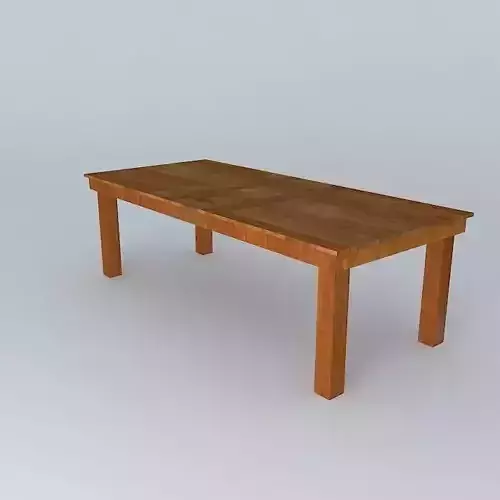 Wooden brown table