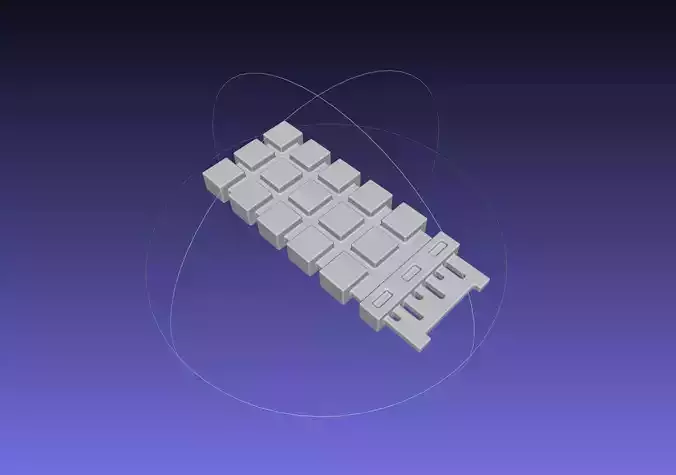 Terminator Brain Chip Printable Model