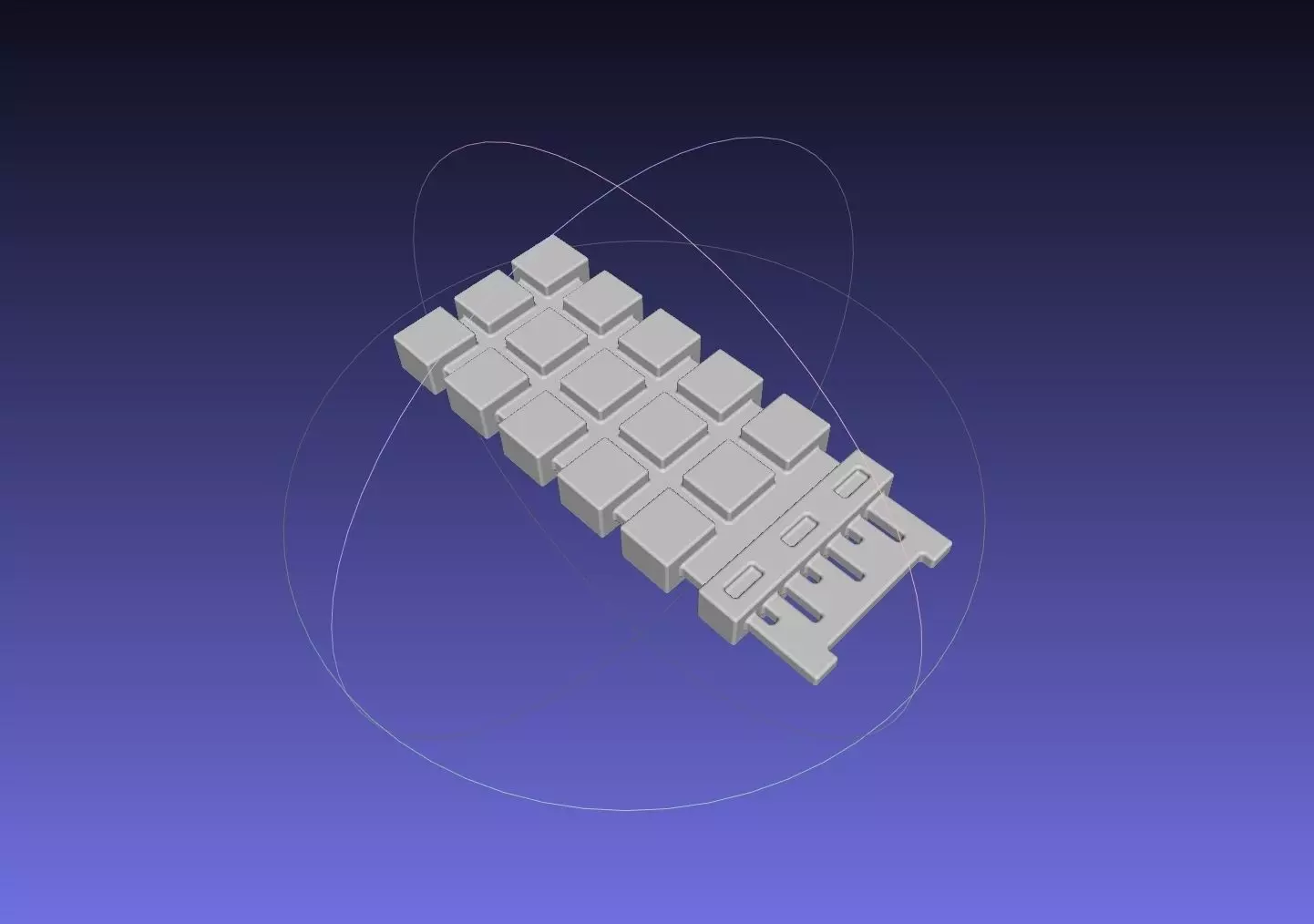 Terminator Brain Chip Printable Model 3D print model_0