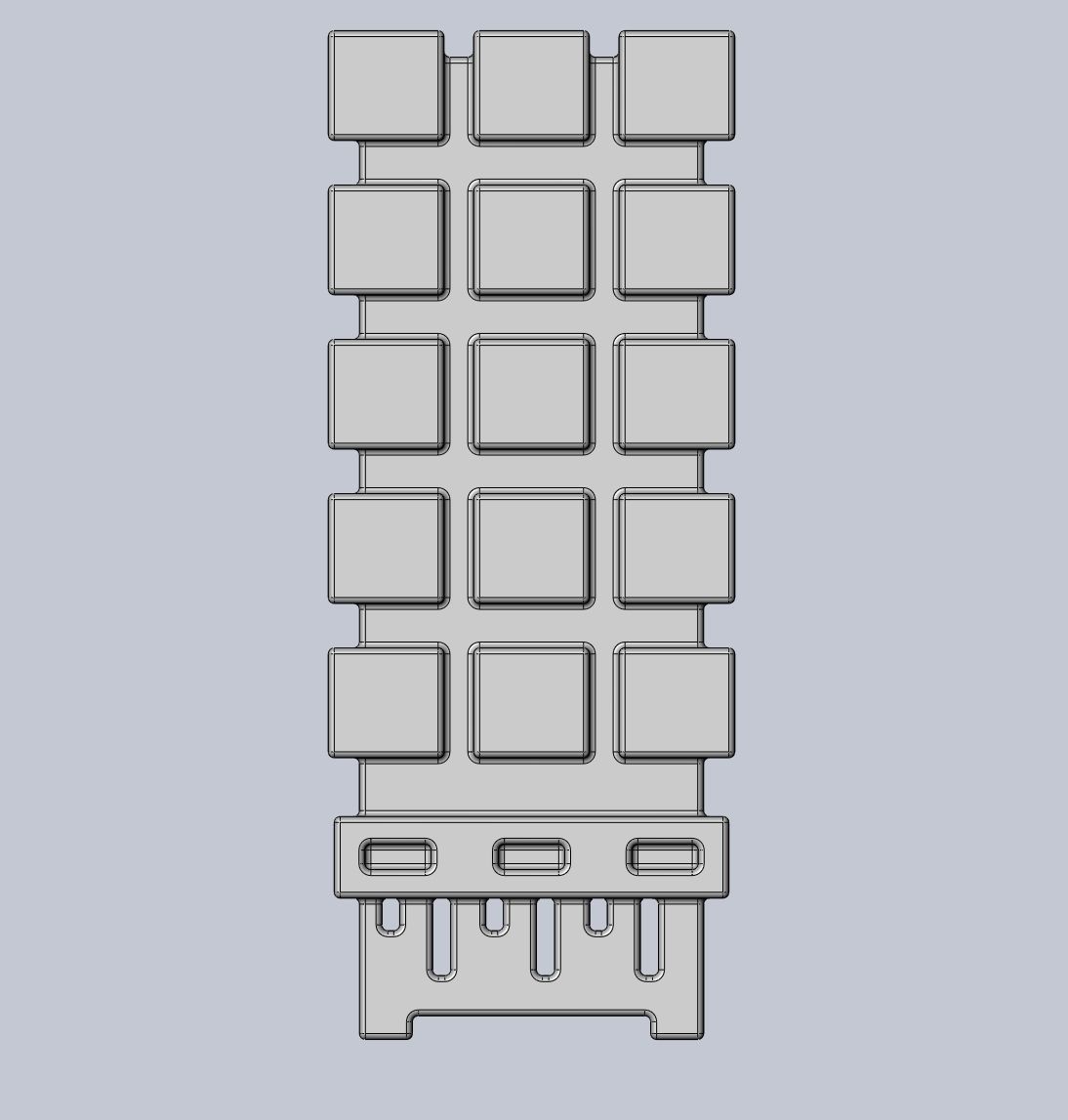 Terminator Brain Chip Printable Model 3D print model_3
