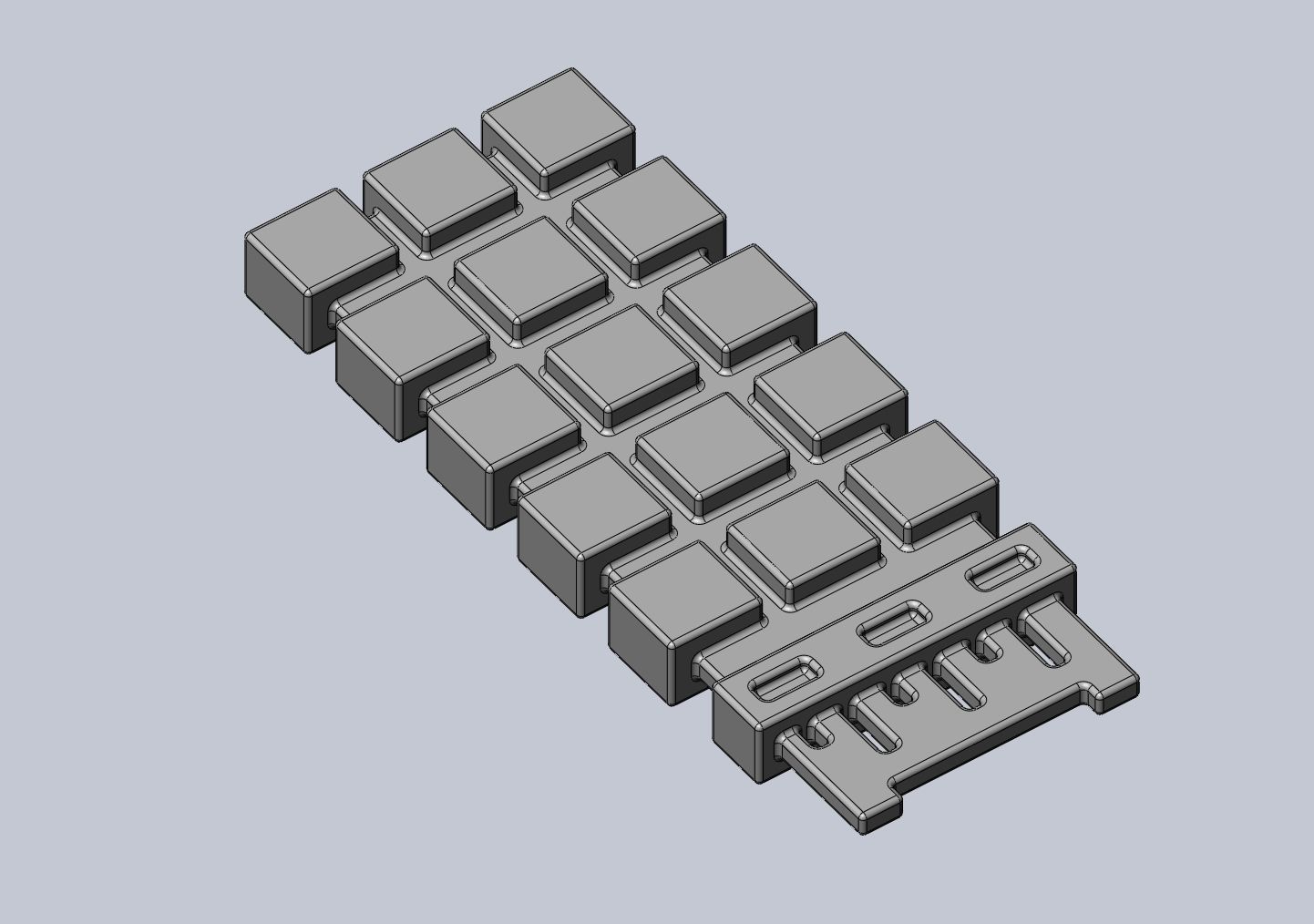 Terminator Brain Chip Printable Model 3D print model_21