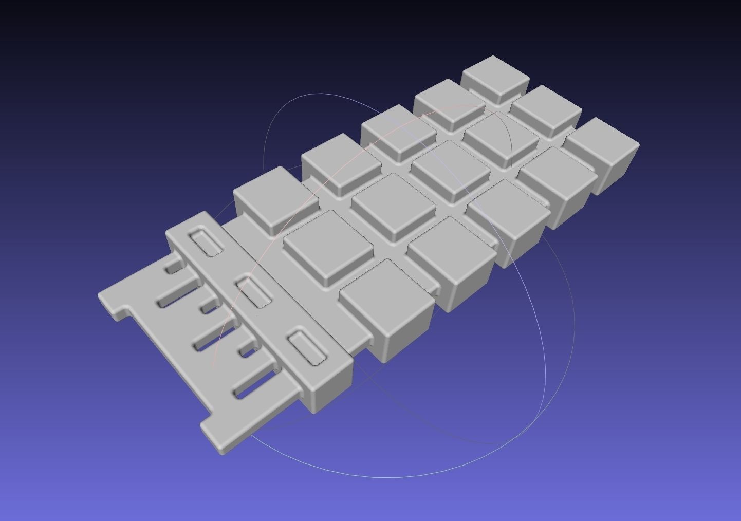 Terminator Brain Chip Printable Model 3D print model_1