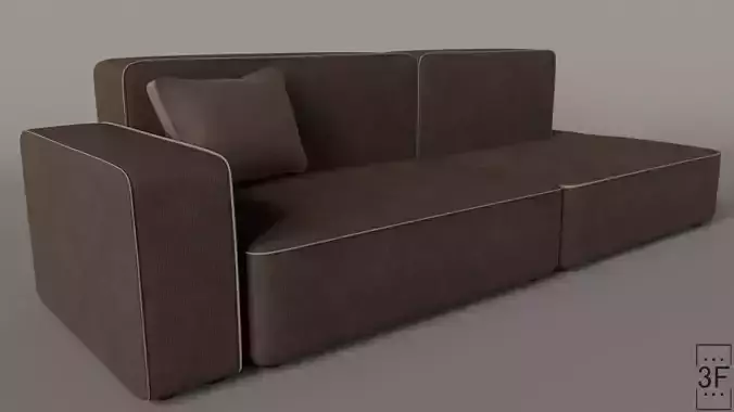 Modern Couch PBR material 