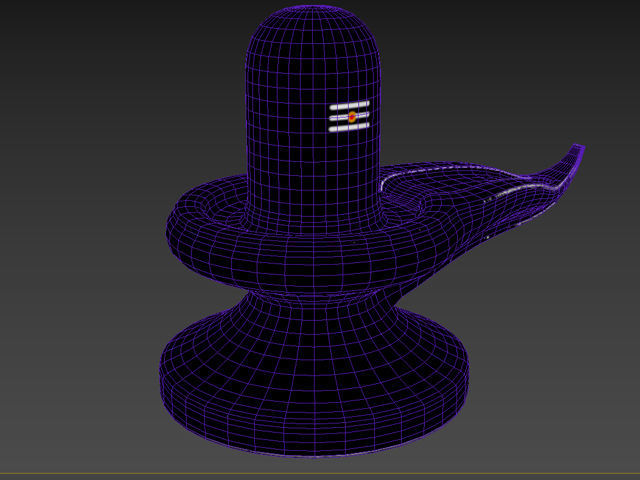 shiva linga 3D model_3