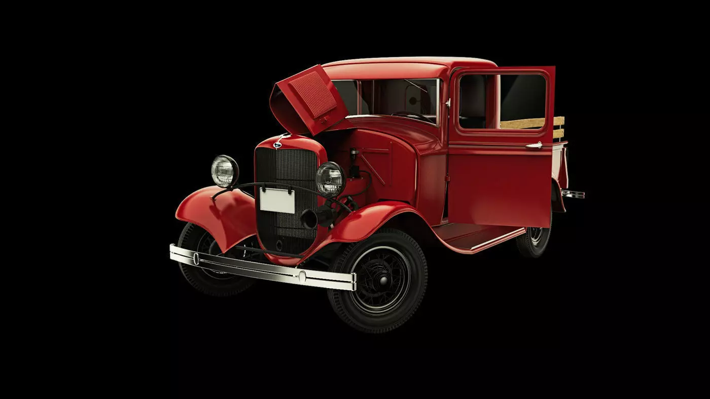 Ford model pickup Free 3D model
