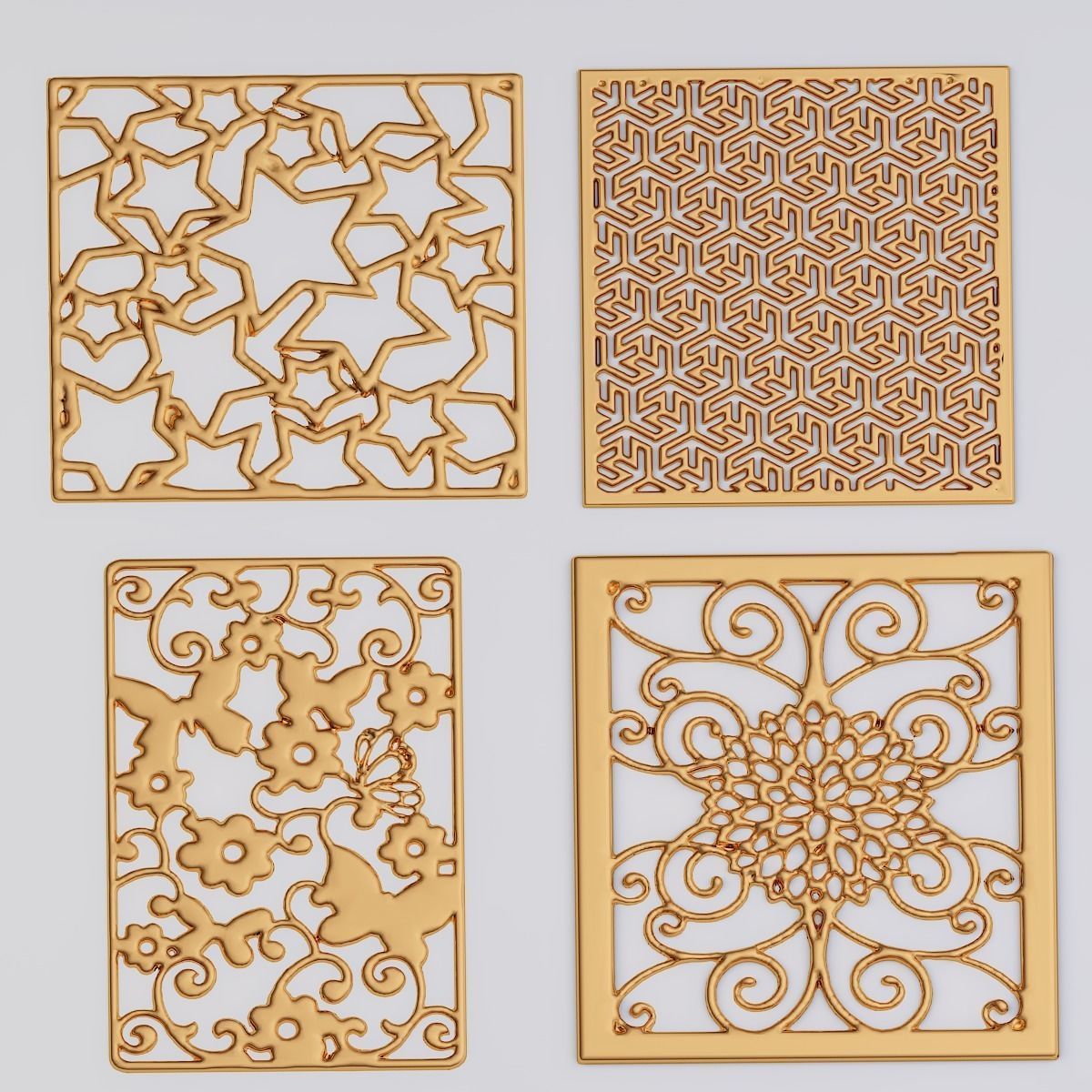  set of patterns 83 pieces 3D model_8