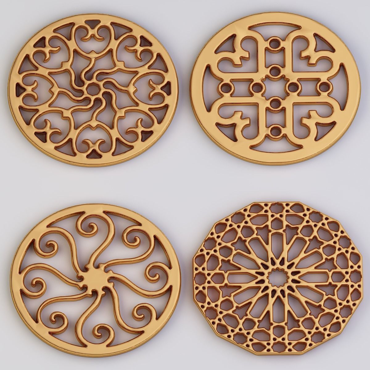  set of patterns 83 pieces 3D model_4