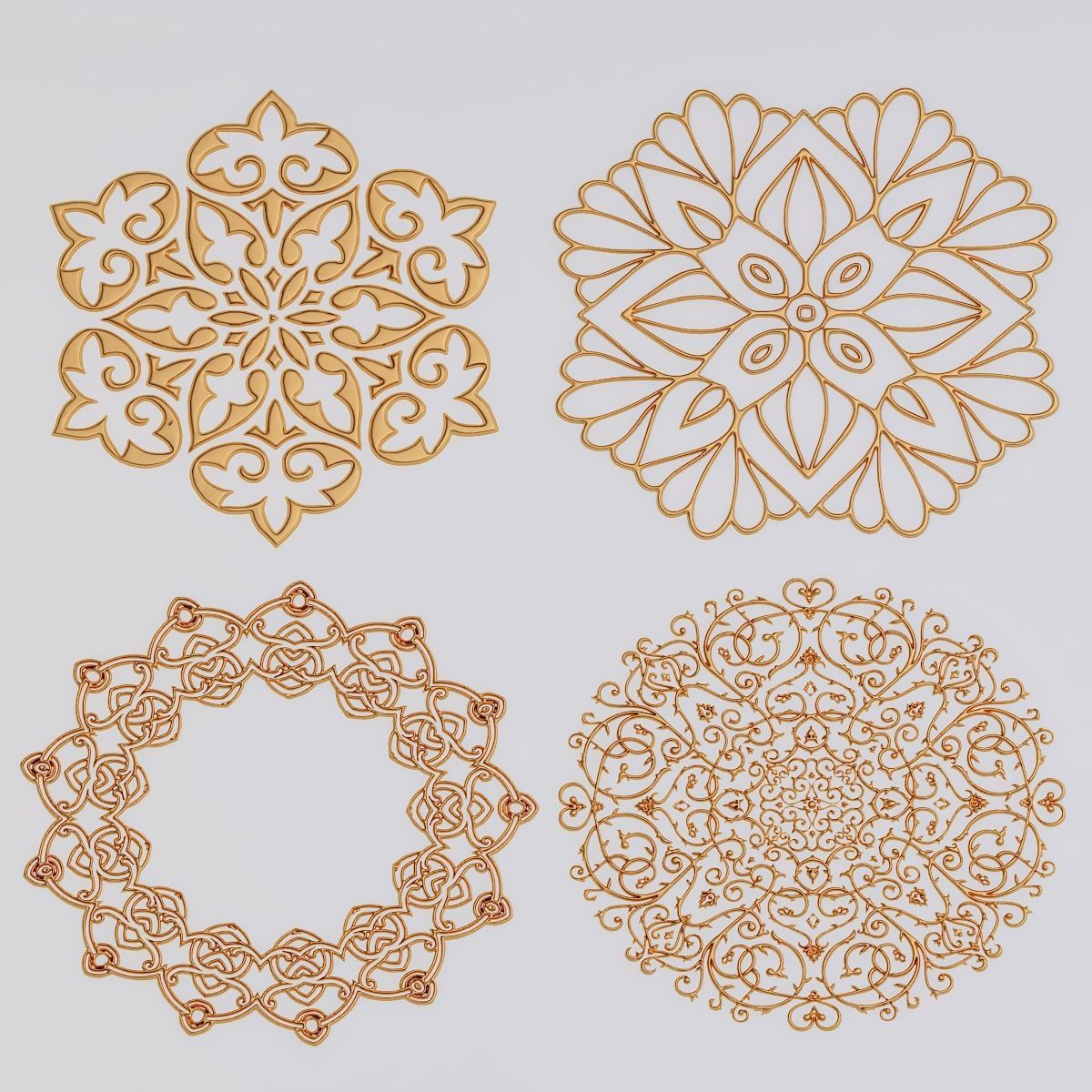  set of patterns 83 pieces 3D model_5