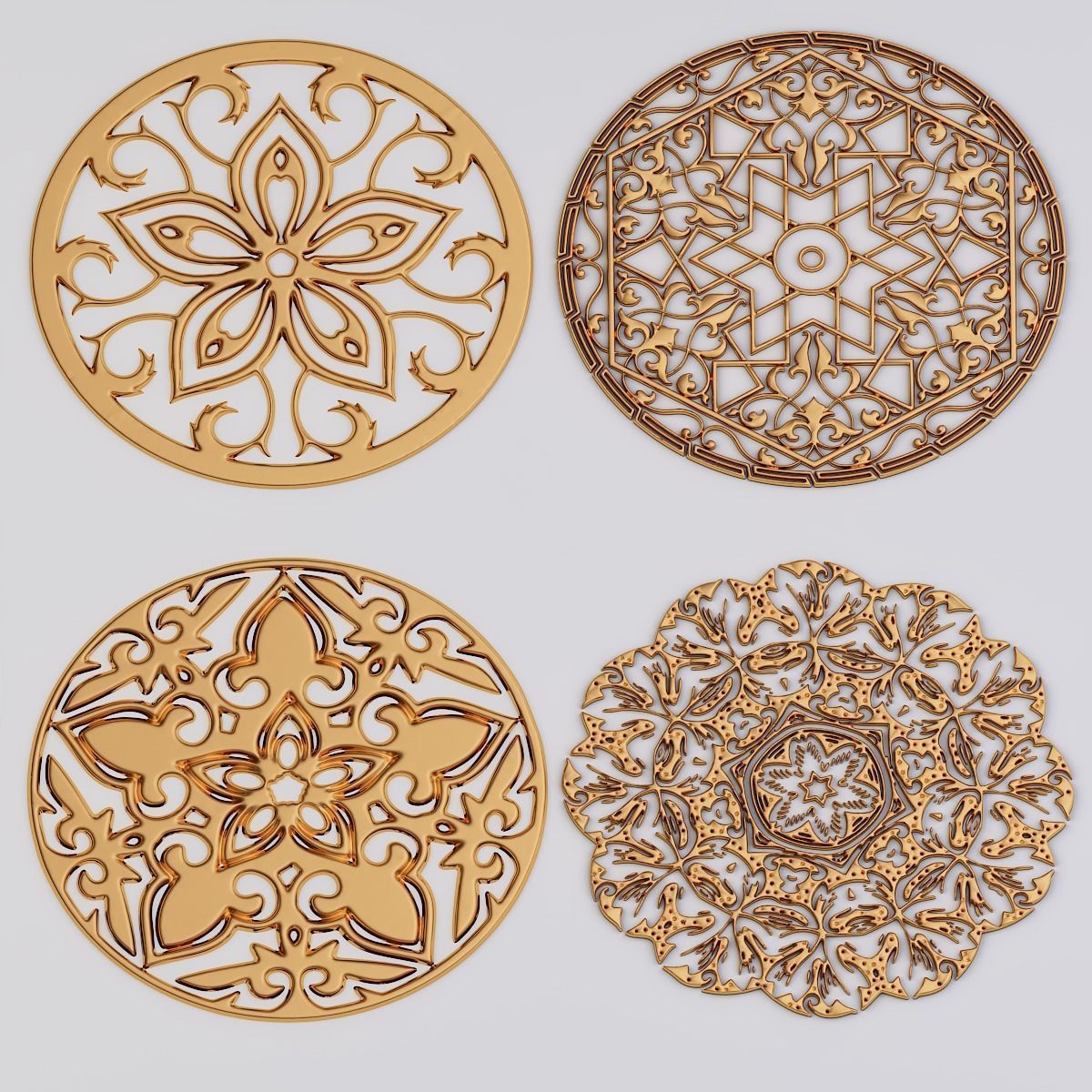  set of patterns 83 pieces 3D model_2