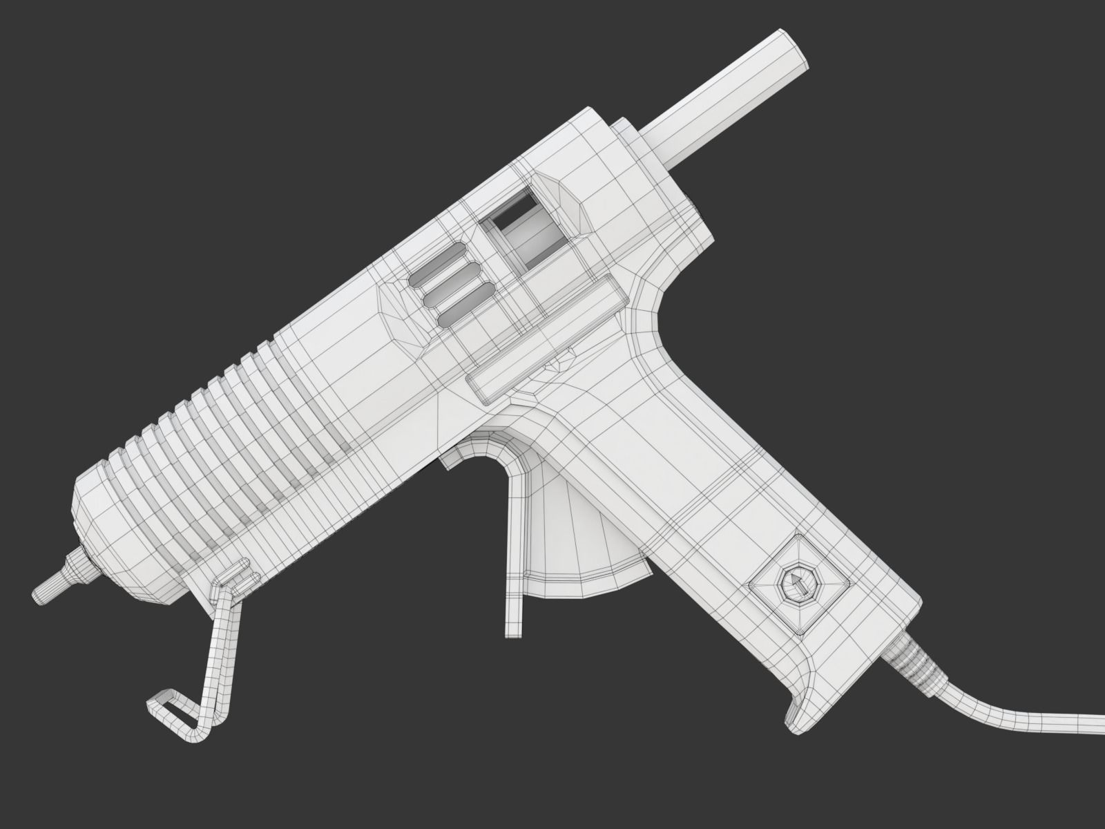 Glue Gun 3D model_22