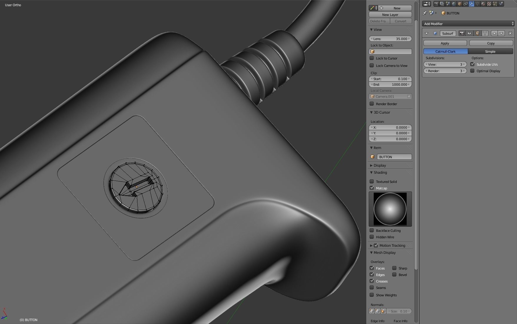 Glue Gun 3D model_18