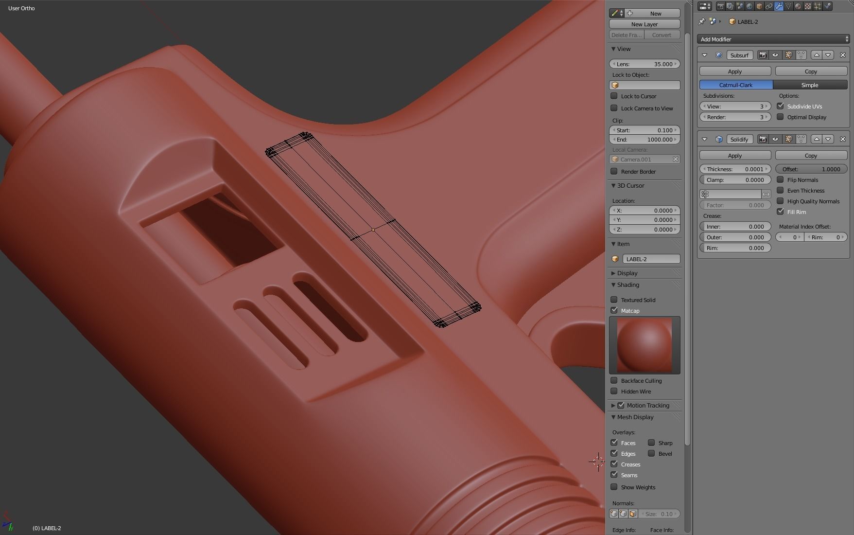Glue Gun 3D model_17