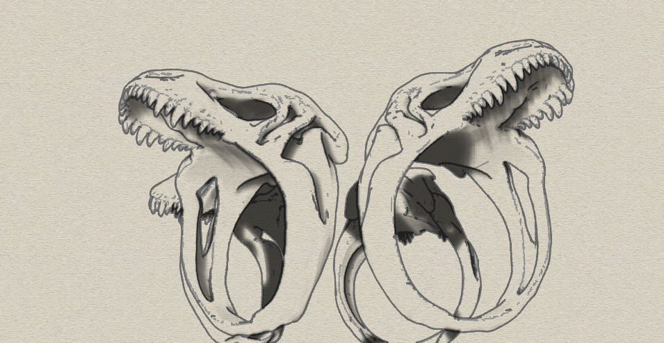 T-Rex Ring 3D print model_10