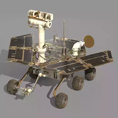 Opportunity rover 3D model