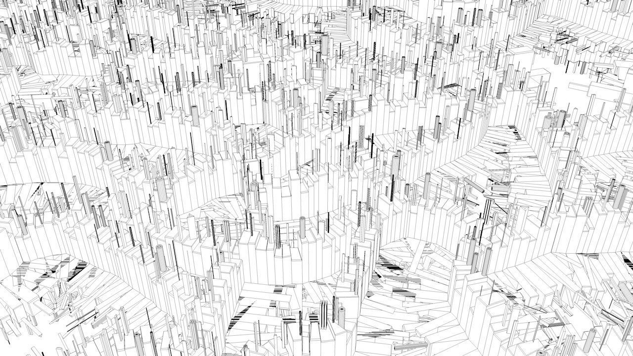 Sci-Fi Manhattan Streets 3D model_20