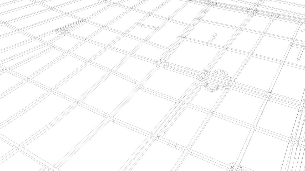 Sci-Fi Manhattan Streets 3D model_16